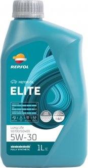 Моторна олива ELITE LONG LIFE 50700/50400 5W-30 (1Л) Repsol RPP0057IHA (фото 1)