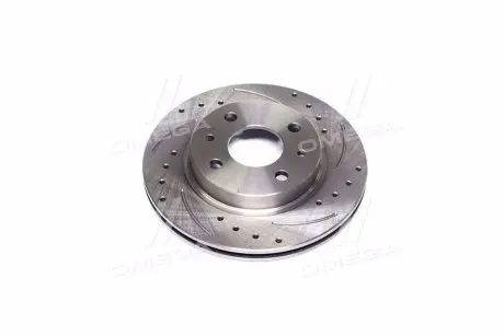 Диск тормозной ваз 2110 передний sport с перфорацией RIDER RD.2110-3501070