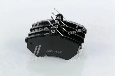 Тормозные колодки standard vw caddy, golf, polo передние RIDER RD.21945STD