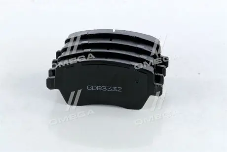 Тормозные колодки standard dacia logan, renault kangoo 08- передние RIDER RD.23973STD