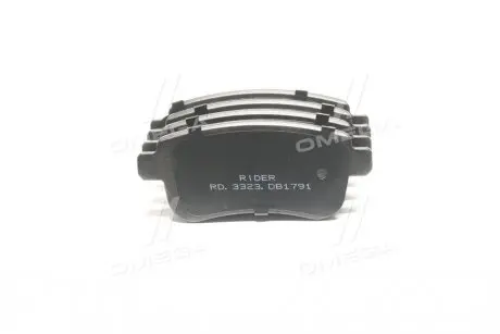 Тормозные колодки RENAULT MEGANE 09- задние RIDER RD.3323.DB1791