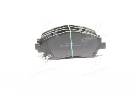 Колодка гальм. диск. TOYOTA AVENSIS 03-08 передні RIDER RD.3323.DB3336