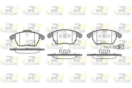 Комплект тормозных колодок ROADHOUSE 2103001