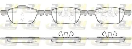 Комплект тормозных колодок ROADHOUSE 2108200
