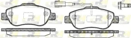 Комплект тормозных колодок ROADHOUSE 2110011