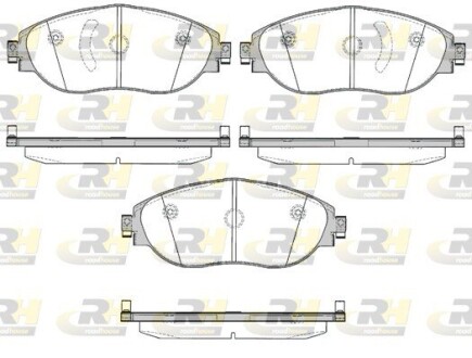 Тормозные колодки ROADHOUSE 21470.00