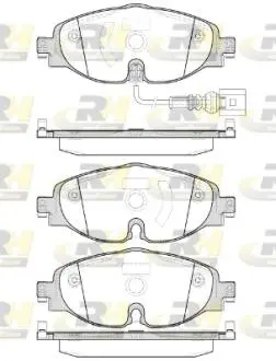 Комплект тормозных колодок ROADHOUSE 2151501