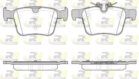 Комплект тормозных колодок ROADHOUSE 2151640