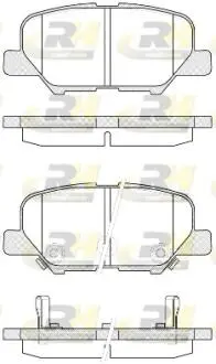 Комплект гальмівних колодок ROADHOUSE 2153602