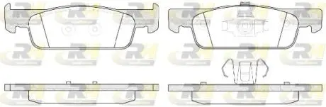 Комплект тормозных колодок ROADHOUSE 2154000