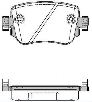 Комплект тормозных колодок ROADHOUSE 2154908 (фото 1)