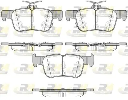 Комплект гальмівних колодок ROADHOUSE 2155112