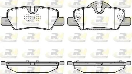Комплект тормозных колодок ROADHOUSE 2160000