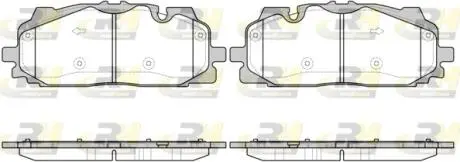 Комплект тормозных колодок ROADHOUSE 2166700