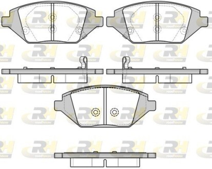 Комплект гальмівних колодок ROADHOUSE 2168602