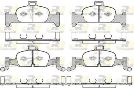 Тормозные колодки ROADHOUSE 21691.00