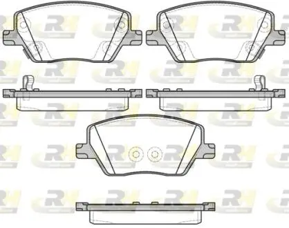 Тормозные колодки ROADHOUSE 21695.02