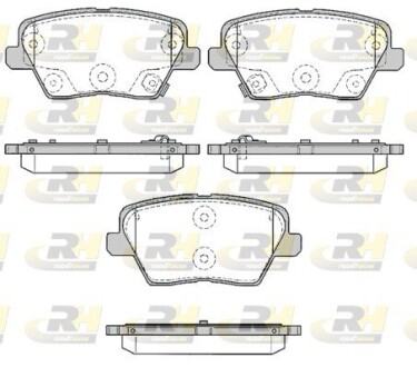 Гальмівні колодки ROADHOUSE 21784.02