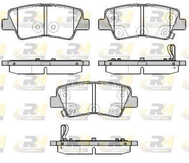 Гальмівні колодки ROADHOUSE 21807.02