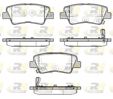 Гальмівні колодки ROADHOUSE 21807.12