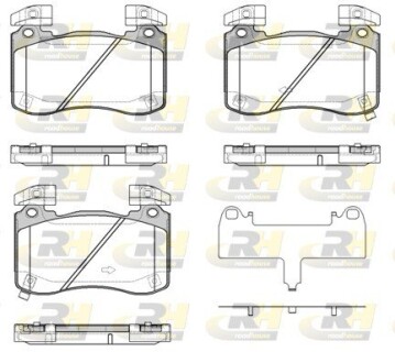 Гальмівні колодки ROADHOUSE 21813.02
