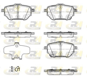 Гальмівні колодки ROADHOUSE 21937.02
