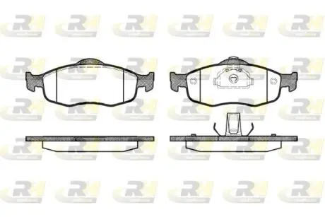 Комплект тормозных колодок ROADHOUSE 243200