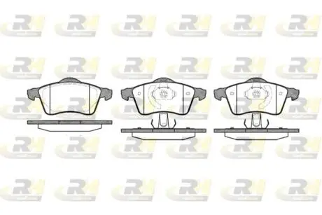 Комплект тормозных колодок ROADHOUSE 261800