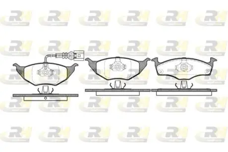 Комплект тормозных колодок ROADHOUSE 271811