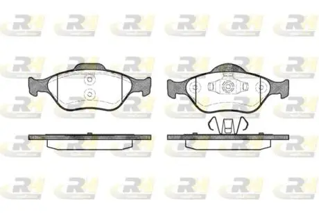 Комплект тормозных колодок ROADHOUSE 276600