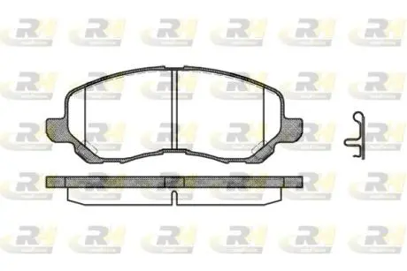 Комплект тормозных колодок ROADHOUSE 280412