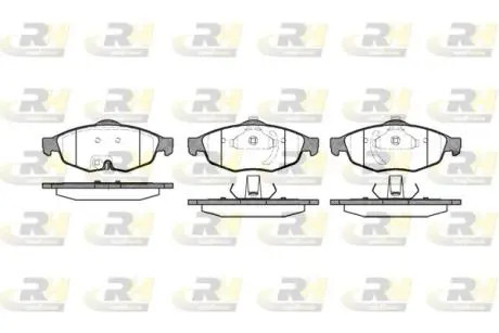 Комплект тормозных колодок ROADHOUSE 281202