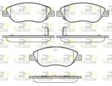 Тормозные колодки ROADHOUSE 2860.12