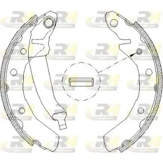 Комплект тормозных колодок ROADHOUSE 4086.00