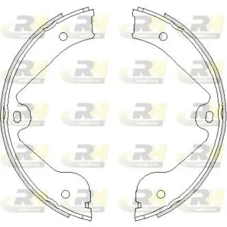 Комплект тормозных колодок ROADHOUSE 4735.00