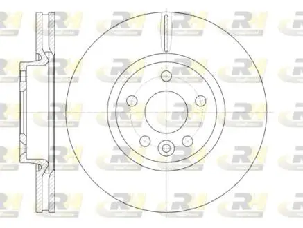 Тормозной диск ROADHOUSE 6101910