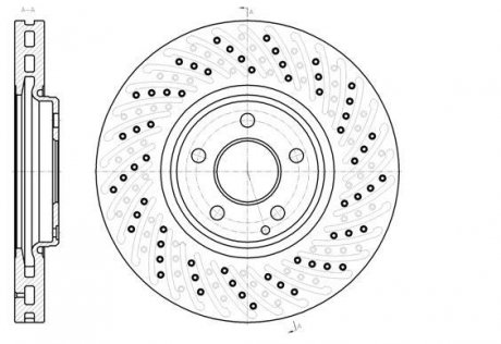 Гальмiвний диск ROADHOUSE 6112310 (фото 1)