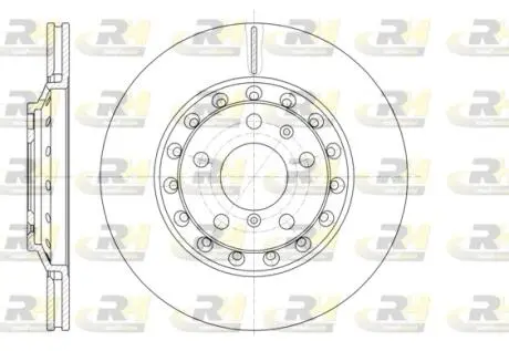 Гальмiвний диск ROADHOUSE 6115510