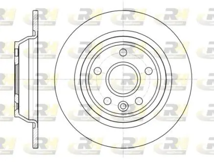 Гальмiвний диск ROADHOUSE 6116700