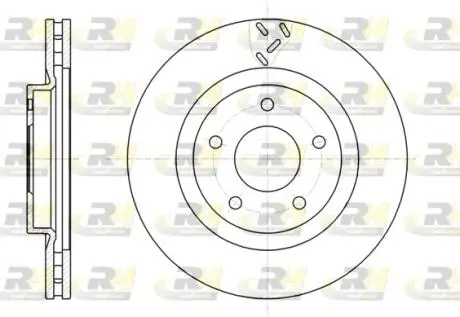 Тормозной диск ROADHOUSE 6120010