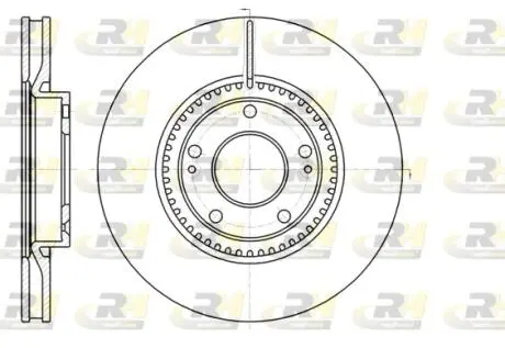 Тормозной диск ROADHOUSE 6121710