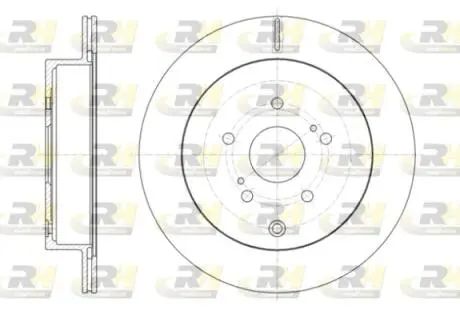Тормозной диск ROADHOUSE 6141610