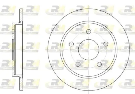 Тормозной диск ROADHOUSE 614700