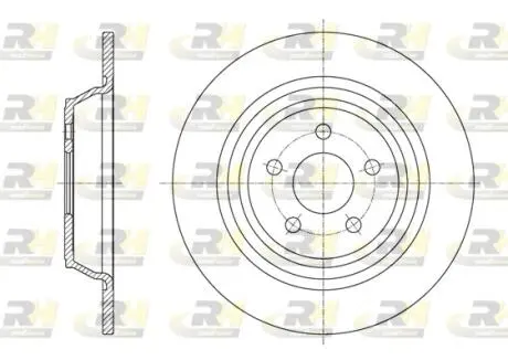 Тормозной диск ROADHOUSE 6160400
