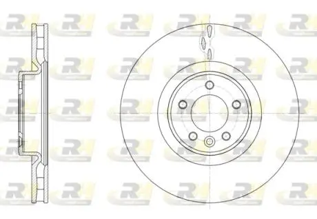 Гальмiвний диск ROADHOUSE 6161110