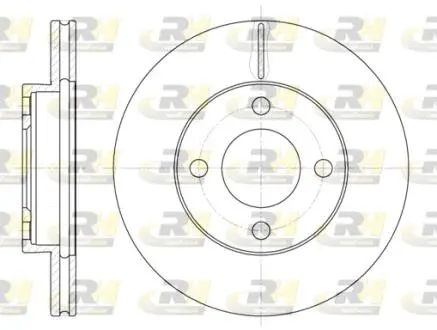 Тормозной диск ROADHOUSE 618510