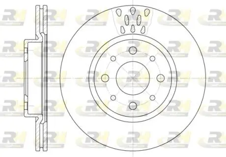 Гальмiвний диск ROADHOUSE 618910