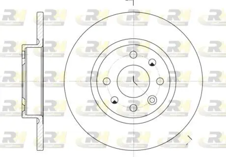 Тормозной диск ROADHOUSE 620900