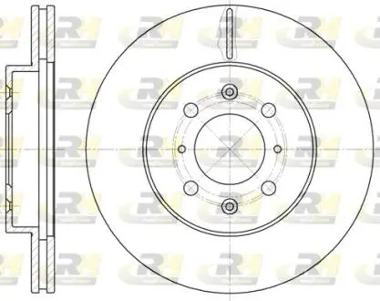 Тормозной диск ROADHOUSE 622410