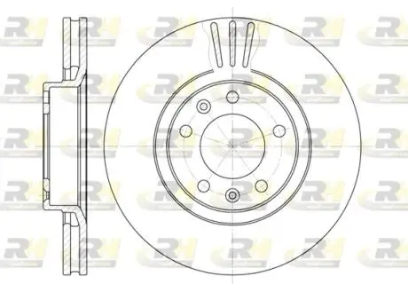 Тормозной диск ROADHOUSE 630710